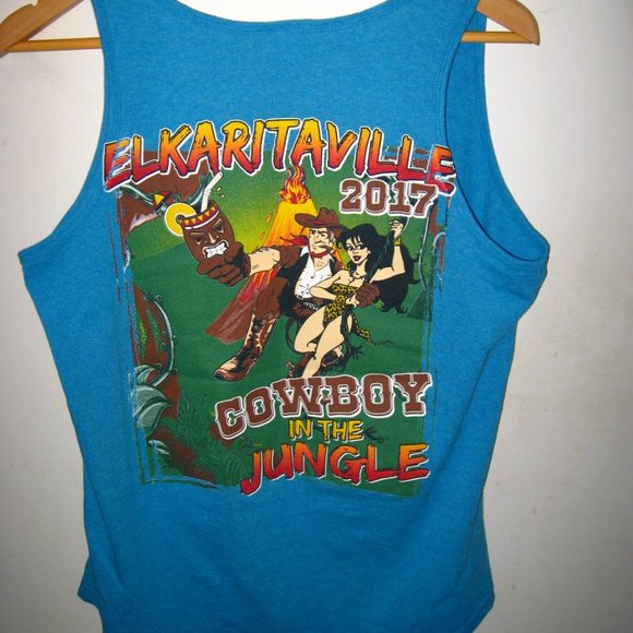 🎽 Elks Lodge El Cajon California Tank Top Women's Large - Picture 4 of 5